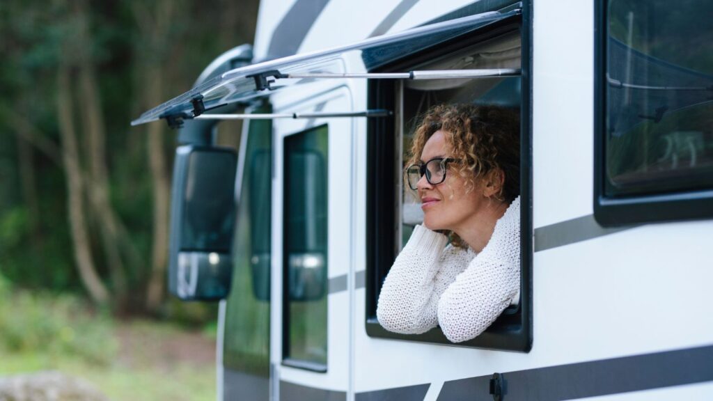 RVs parked at Carowinds Camp Wilderness and other Charlotte-area campgrounds